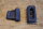 sunvisor pin+bracket, blue R107