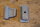sunvisor pin+bracket, grey R107