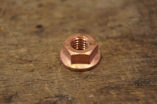 screw nut M8 (copper ), exhaust manifold R/C107 - W123